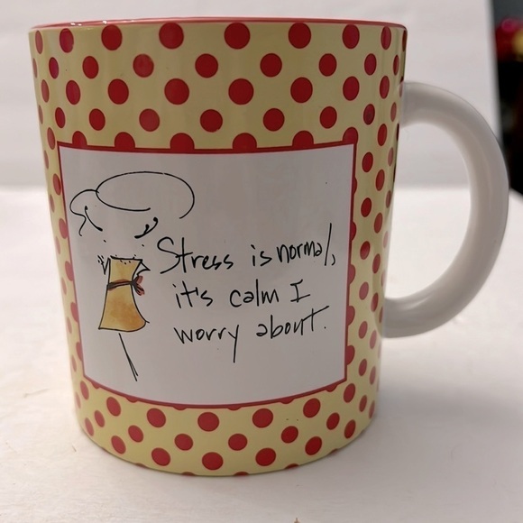 Mary Phillips design Other - Mary Phillips Designs Stress is Normal Coffee Mug